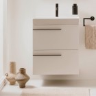 Roca Ella Unik zestaw łazienkowy 60 cm umywalka z szafką biały mat A851910529