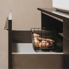 Roca Ella Unik zestaw łazienkowy 60 cm umywalka z szafką onyks mat A851910531