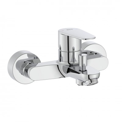 Roca Victoria Plus bateria wannowa ścienna chrom A5A024FC00