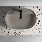 Elita Meble Babette umywalka nablatowa 61,2x41,2 cm beżowy mat 146041