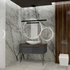 Elita Meble Round lustro LED 60 cm 167638