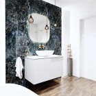 Elita Meble Sharon Gold lustro LED 80x70 cm 168120