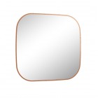 Elita Meble Sharon lustro LED 80x70 cm złoto różowe 168699