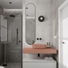 Elita Meble Sharon Long lustro LED 35x150 cm czarny mat 168505