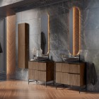 Elita Meble Sharon Long lustro LED 35x150 cm złoty 168507