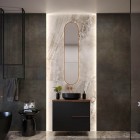 Elita Meble Sharon Long lustro LED 35x150 cm złoto różowe 168706