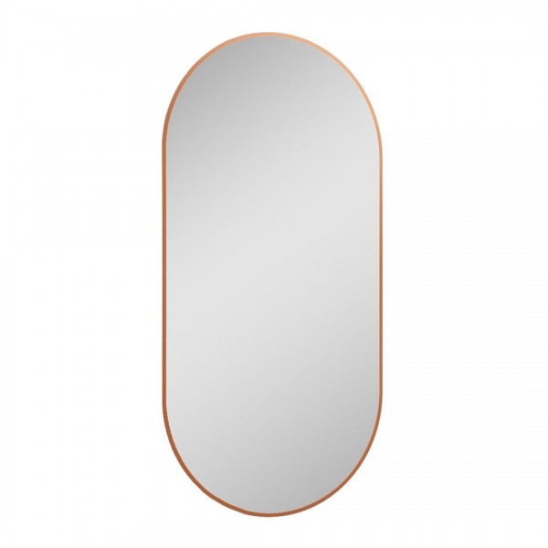 Elita Meble Sharon Oval lustro LED 52x92 cm złoto różowe 168704