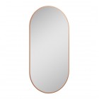Elita Meble Sharon Oval lustro LED 52x92 cm złoto różowe 168704