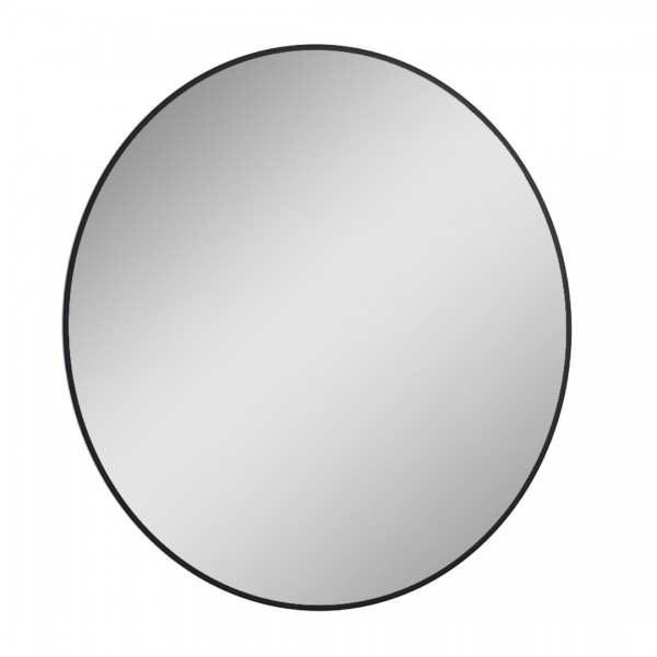 Elita Meble Sharon Round Black lustro LED okrągłe 80 cm 168122