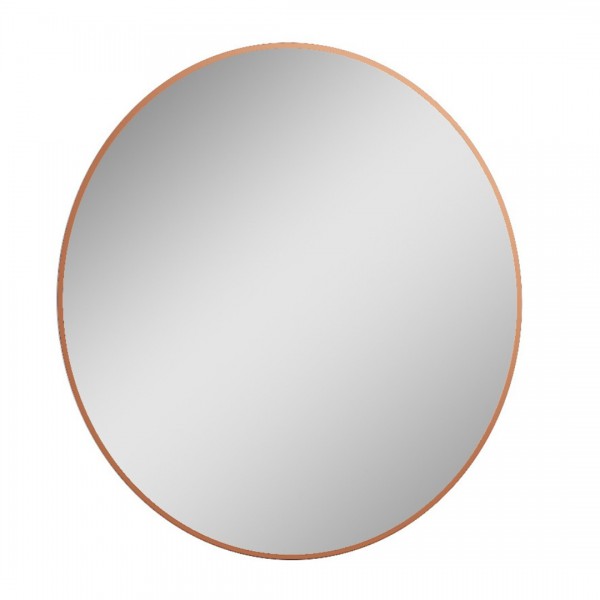 Elita Meble Sharon Round lustro LED okrągłe 80 cm złoto różowe 168701