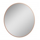 Elita Meble Sharon Round lustro LED okrągłe 80 cm złoto różowe 168701