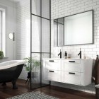 Elita Meble lustro 100x80 cm czarna rama 19 mm 167583