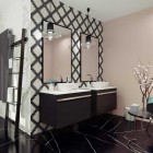 Elita Meble lustro 120x80 cm czarna rama 19 mm 167584