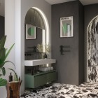 Elita Meble lustro 120x80 cm chrom rama 8 mm 168425