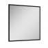 Elita Meble lustro 80x80 cm czarna rama 19 mm 167582