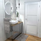 Elita Meble Lofty blat 120x49 cm dąb 167042