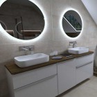 Elita Meble Lofty blat 190x49 cm dąb 167044