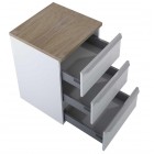 Elita Meble Lofty White komoda 50 cm 167030