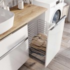 Elita Meble Lofty Light Grey komoda z koszem cargo 50 cm 167306