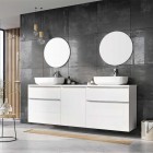 Elita Meble Lofty White komoda z koszem cargo 50 cm 167029