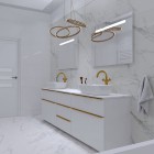 Elita Meble Lofty White szafka podumywalkowa szer. 70 cm 167026