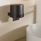 Roca Hotels 2.0 dozownik na mydło wiszący czarny mat A817590C40