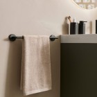 Roca Hotels 2.0 wieszak na ręcznik 45 cm czarny mat A817575C40