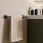 Roca Hotels 2.0 wieszak na ręcznik 45 cm czarny mat A817606C40