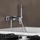 Grohe Eurocube bateria wannowa z zestawem prysznicowym