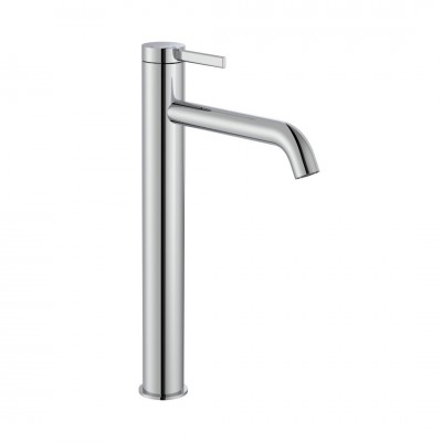 Roca Ona bateria umywalkowa wysoka Cold Start z korkiem chrom A5A349EC00