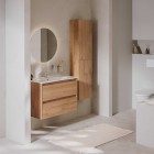 Roca Luna lustro 80 cm okrągłe z oświetleniem LED A812401000