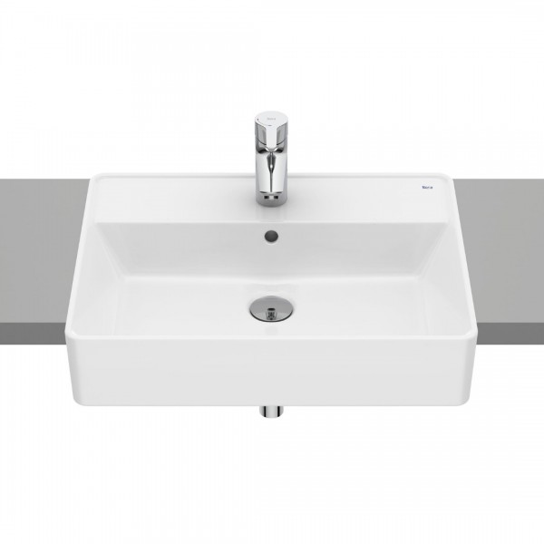 Roca Gap umywalka półblatowa 55x42 cm biała A3270YG000