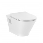 Roca Gap Round miska WC wisząca Rimless biała A3460N7000