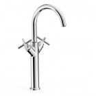 Tres Mont Blanc bateria umywalkowa wysoka stojąca chrom 28380301