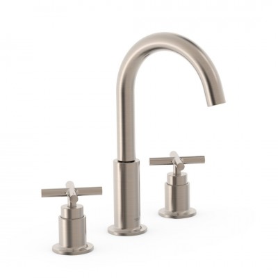 Tres Mont Blanc bateria umywalkowa stojąca 3-otworowa stal 28310501AC