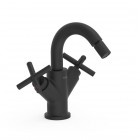 Tres Mont Blanc bateria bidetowa stojąca czarny mat 28312001NM