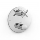 Tres Mont Blanc bateria wannowo-prysznicowa podtynkowa termostatyczna chrom 28325001