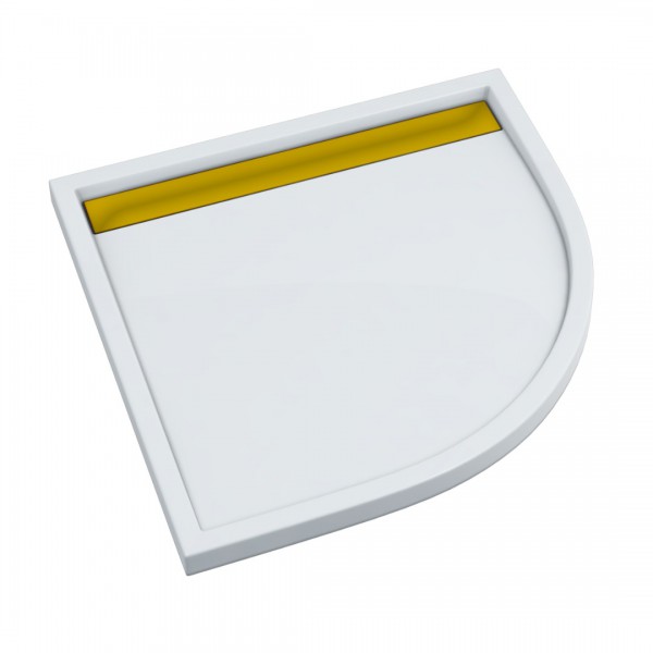 Schedpol Ajax G&W brodzik półokrągły 90x90 cm 3.4227-M/Z/G