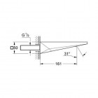 Grohe Allure Brilliant wylewka wannowa