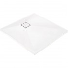 Deante Correo brodzik kwadratowy 80 cm alabaster KQR_A42B