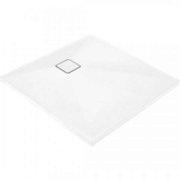 Deante Correo brodzik kwadratowy 90 cm alabaster KQR_A41B