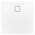 Deante Correo brodzik kwadratowy 90 cm alabaster KQR_A41B