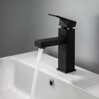 Deante Anemon bateria umywalkowa stojąca czarny mat BBZ_N20M