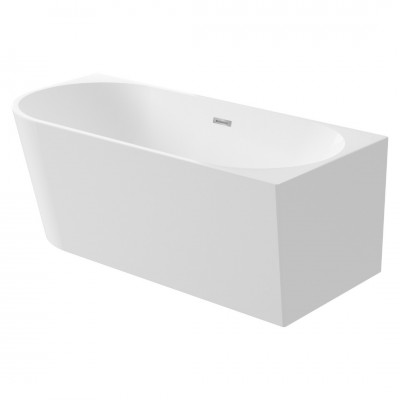 Deante Silia wanna wolnostojąca narożna 150x75 cm prawa biała KDS_015P