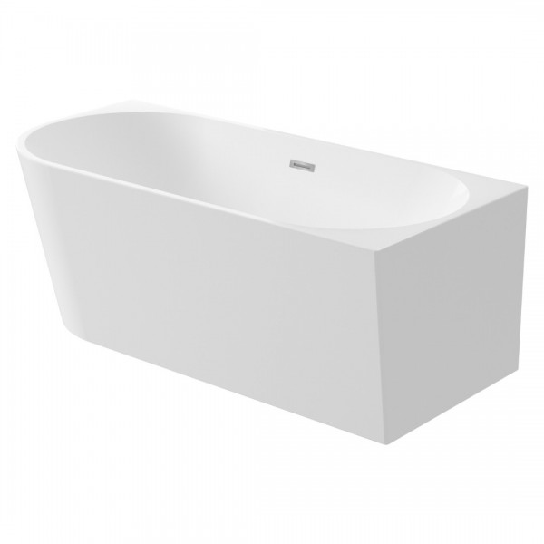 Deante Silia wanna wolnostojąca narożna 150x75 cm prawa biała KDS_015P