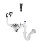 Deante Space Saver syfon do zlewozmywaka granitowego stal ZXY_9982