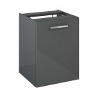 Elita Meble Kwadro Plus Anthracite komoda z koszem 40 cm 167637
