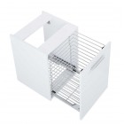 Elita Meble Kwadro Plus White komoda z koszem 40 cm 167636
