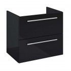 Elita Meble Kwadro Plus Black komoda bez blatu 60 cm 167650
