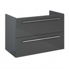 Elita Meble Kwadro Plus Anthracite komoda bez blatu 80 cm 166774